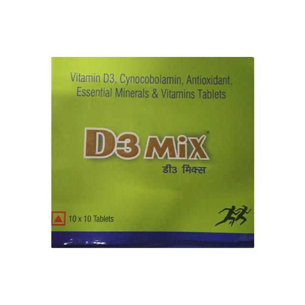 D3 MIX Tablet 10's - Supplements-Vam