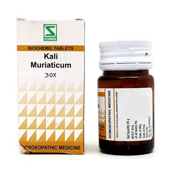 Netmeds | Dr.Willmar Schwabe Kalium Muriaticum 30X Tablet 20 gm