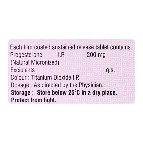 PRORONE SR 200 Tablet 10's - Hormonal Therapy-Oes