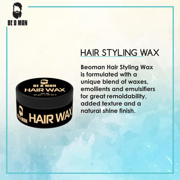 Beoman Daily Care Combo (3 in 1 Shower Gel 200 ml + Hair Wax 50 gm) - Shampoos