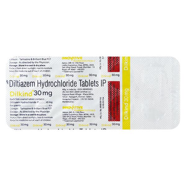 DILKIND 30mg Tablet 10's - Hypertension-Cal