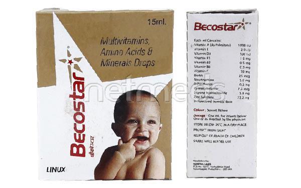 Becostar Drops 15ml - Supplements-Vam