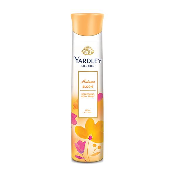 Yardley London Refreshing Body Spray - Autumn Bloom 150 ml - Men Deodorants/Roll-Ons