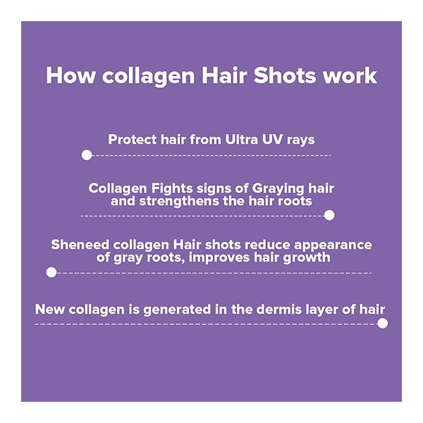 SheNeed Collagen Hair Shots Sachet - Orange (Pack of 30 x 15 gm) - Hair & Skin