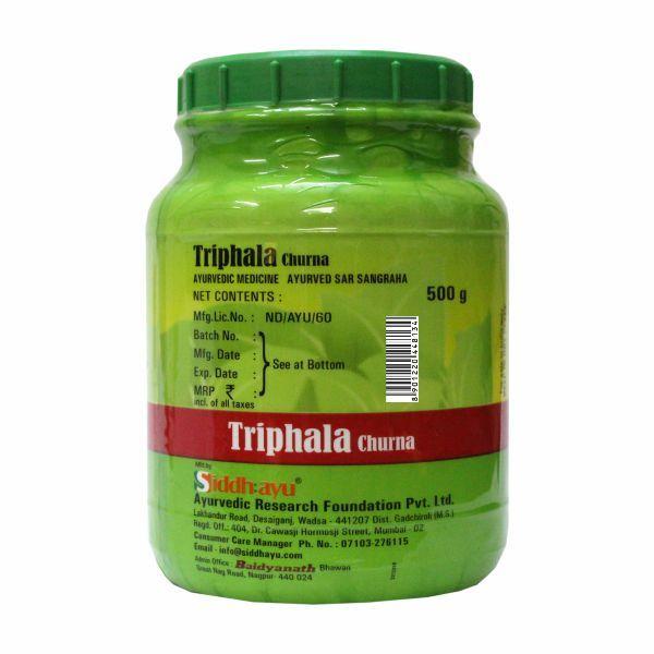Baidyanath Triphala Churna 500 gm - Digestive Care