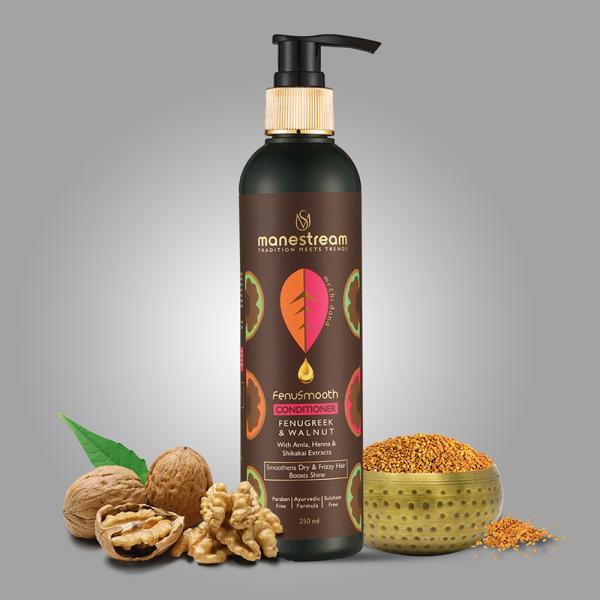 Manestream FenuSmooth Conditioner - Fenugreek & Walnut 250 ml - Conditioners