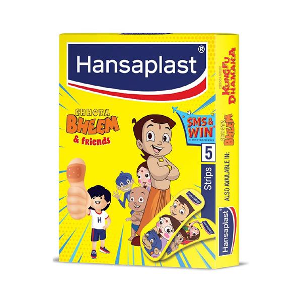 Hansaplast Chotta Bheem & Friends Bandage 5's - Bandages