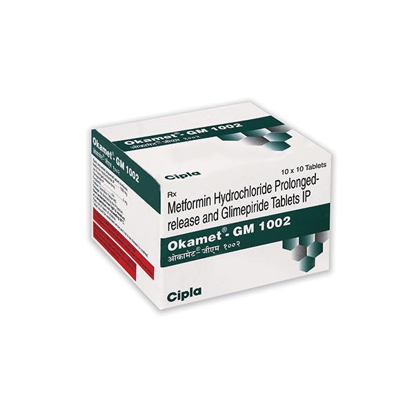 OKAMET GM 1002 Tablet 10's
