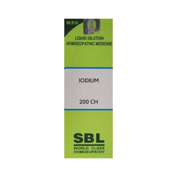 SBL Iodium 200 Liquid 30 ml - Dilutions