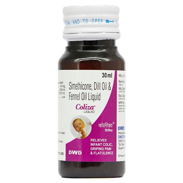 Coliza Liquid 30ml - Ulcer/Reflux/Flatulence-GIT