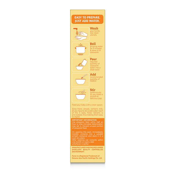 Farex Baby Food Rice 6+ Months 300 gm - Baby And Infant Supplements