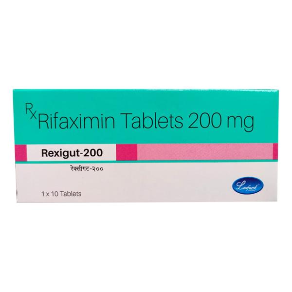 REXIGUT 200 Tablet 10's - Bacterial Infections-OAB