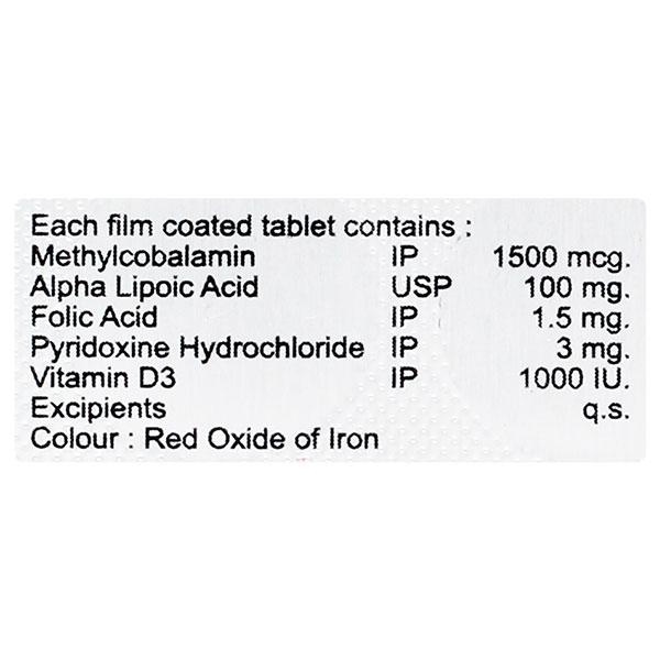NEURODIN D3 Tablet 10's - Supplements-Vam