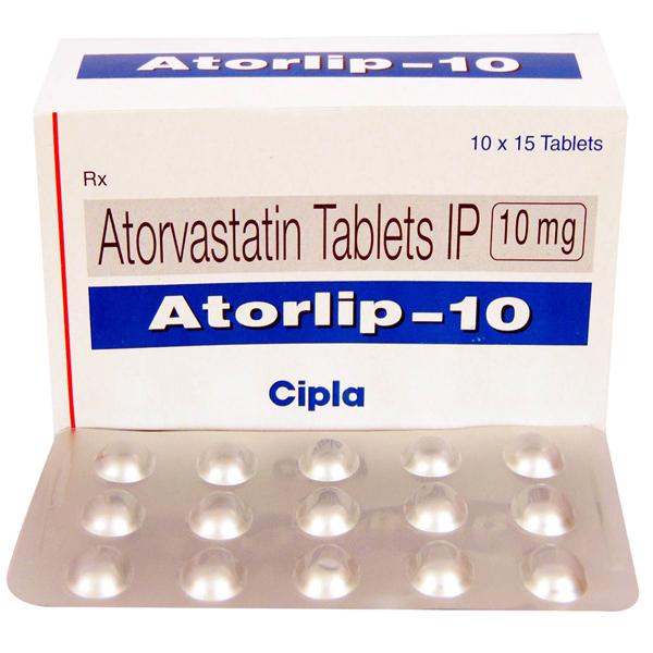 ATORLIT 10 Tablet 10's - High Cholesterol-Dys