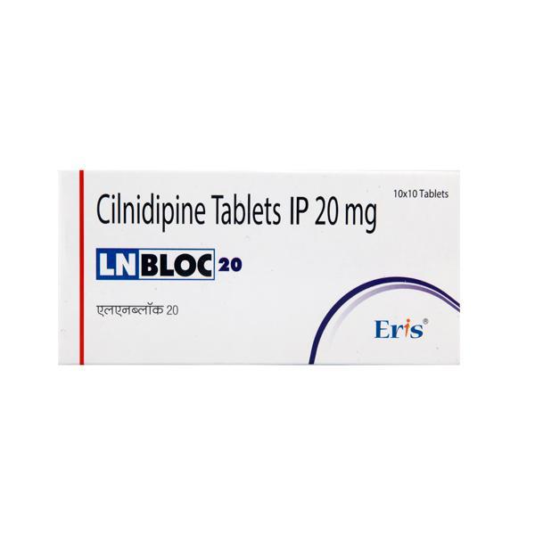 Lnbloc 20mg Tablet 10'S - Hypertension-Cal