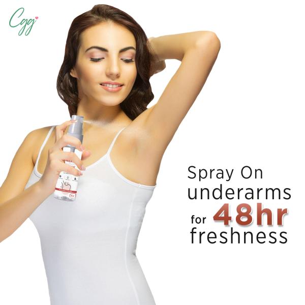CGG Cosmetics Underarm 24 Hr Control Anti - Sweat Spray 30 ml - Others