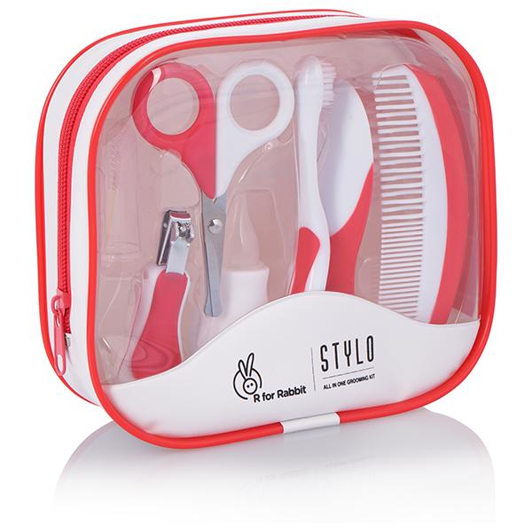 Netmeds | R for Rabbit Stylo All In One Grooming Kit - Red