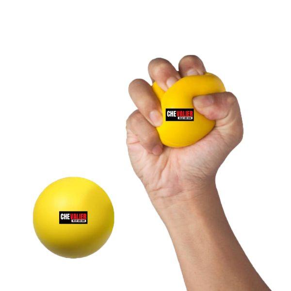 Chevalier Physiotherapy Hand Exercise Soft Stress Ball - Yellow (Pack of 2) - Supports And Braces