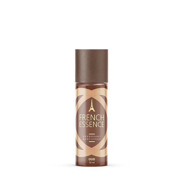 French Essence Deodorant Body Spray - Oud 50 ml
