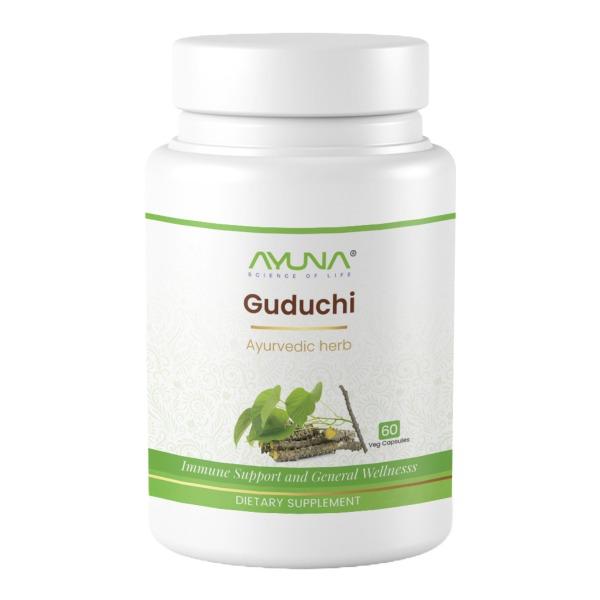 Ayuna Guduchi Veg Capsule 60's - Speciality Medicines