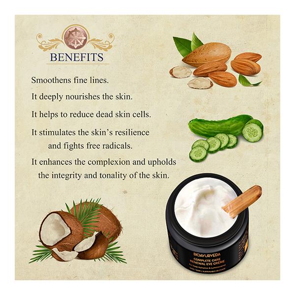 Bioayurveda Complete Care Renewal Eye Creme 120 gm - Under Eye Creams & Serums