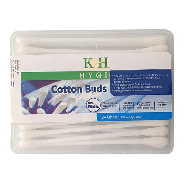 K&H Hygi Cotton Buds 24's - Cotton Buds & Balls