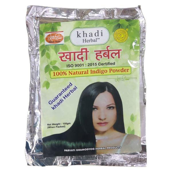 Khadi Herbal Natural Indigo Powder 100 gm - Henna
