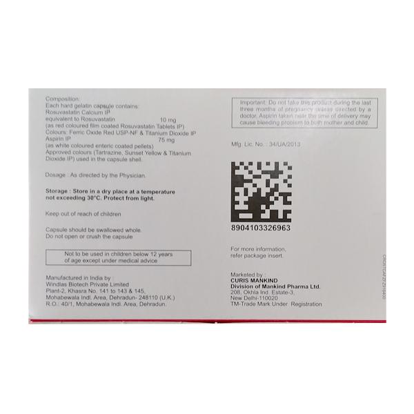 STATPURE A 10/75 Capsule 10's - High Cholesterol-Dys