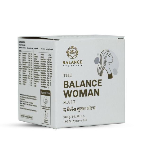 Balance Ayurveda The Balance Woman Malt 300 gm - Sexual Healthcare