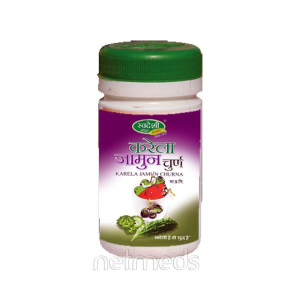 Netmeds | Swadeshi Karela Jamun Churna Powder 100 gm