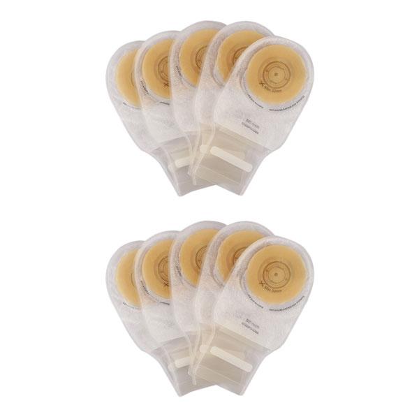 Bao Health One Piece Open Ostomy Pouch For Infant Velcro Closure (1213200FU) (5 - 32 mm) 20's - Bags