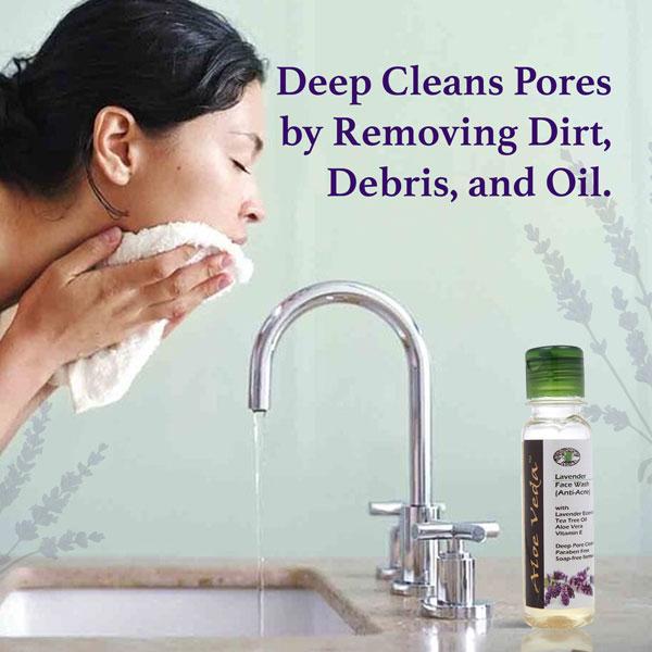Aloe Veda Anti-Acne Face Wash 100 ml - Face Wash & Cleansers