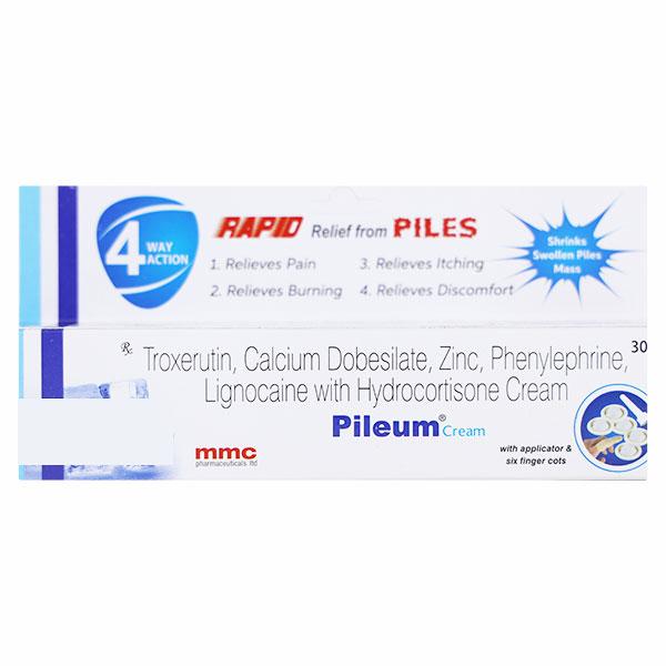 Pileum Cream 30gm - Haemorrhoid-Ano