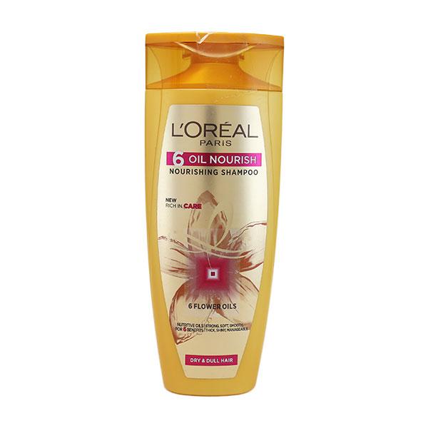 L'Oreal Paris 6 Oil Nourish Nourishing Shampoo 192.5 ml - Shampoos