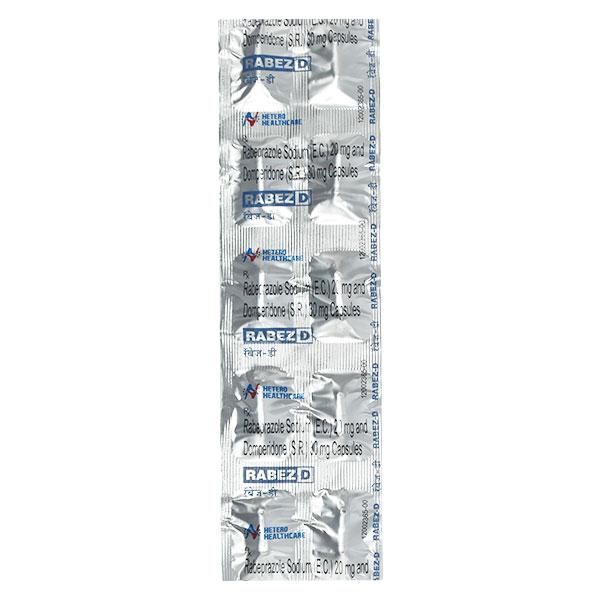Rabez D Capsule 10'S - Ulcer/Reflux/Flatulence-Aaa