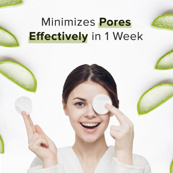 CGG Cosmetics Aloe Vera Daily Toning Cleansing Pads- All Skin Types 50 gm - Face Wash & Cleansers