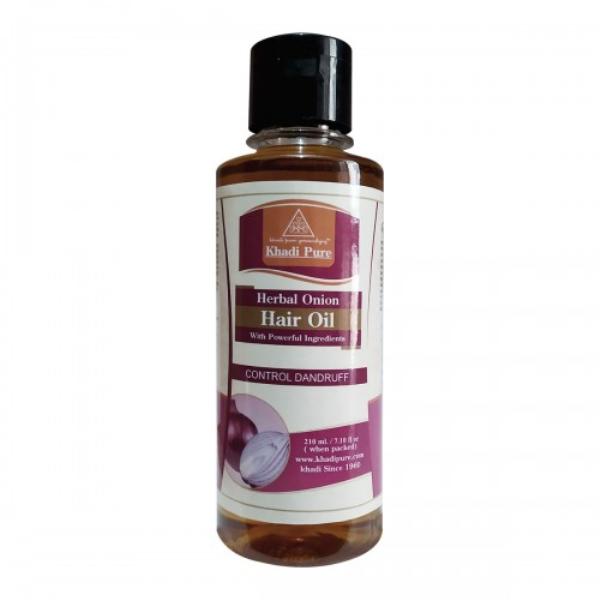 Khadi Pure Herbal Hair Oil - Onion 210 ml - Hair Oils