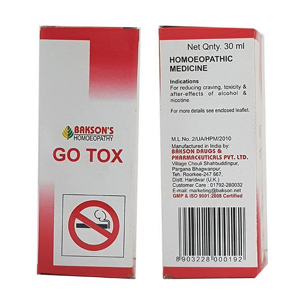 Netmeds | Bakson'S Go Tox Drops 30 ml