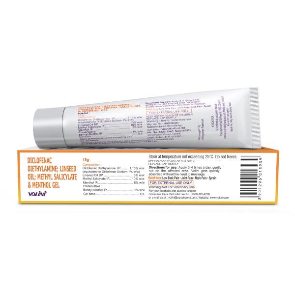 Volini Gel 15gm - Gel/Cream
