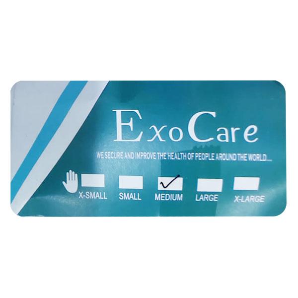 Ageln Exo Care Latex Examination Gloves 100's - Gloves - S
