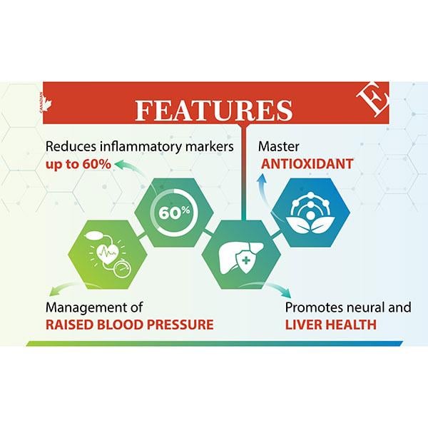 Asterveda Delta Gold Eannatto 125 mg Tocotrienols Softgel Capsule 60's - Multi-Vitamins