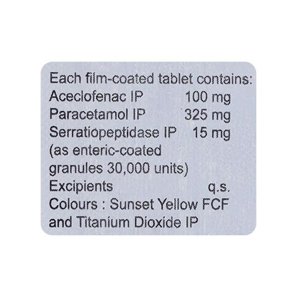 ACEFLAM SP TABLET 10'S - Pain relief-Nsa