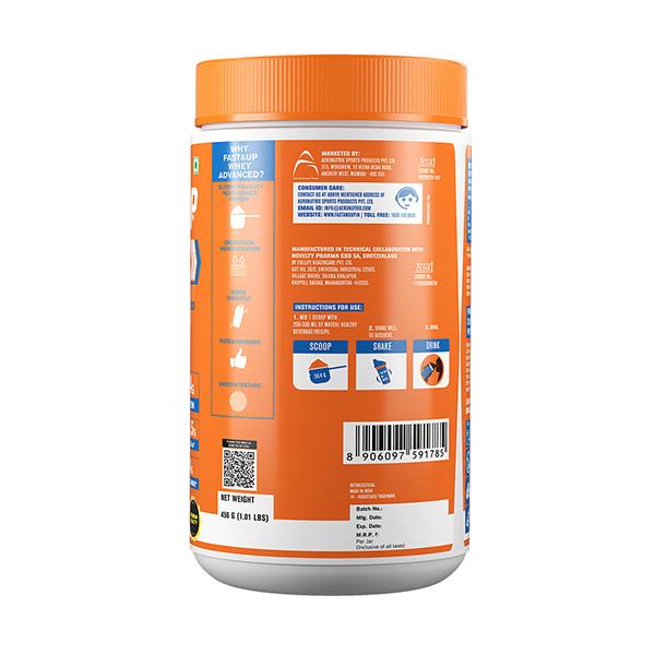 Fast&Up Whey Advanced Powder - Creamy Coffee Flavour 1.01 lb - Whey Proteins