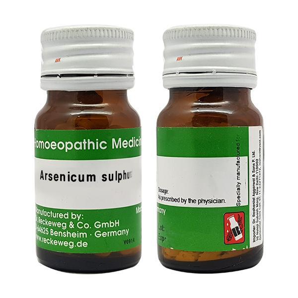 Netmeds | Dr. Reckeweg Arsenicum Sulphuratum Flavum 4X Tablet 20 gm