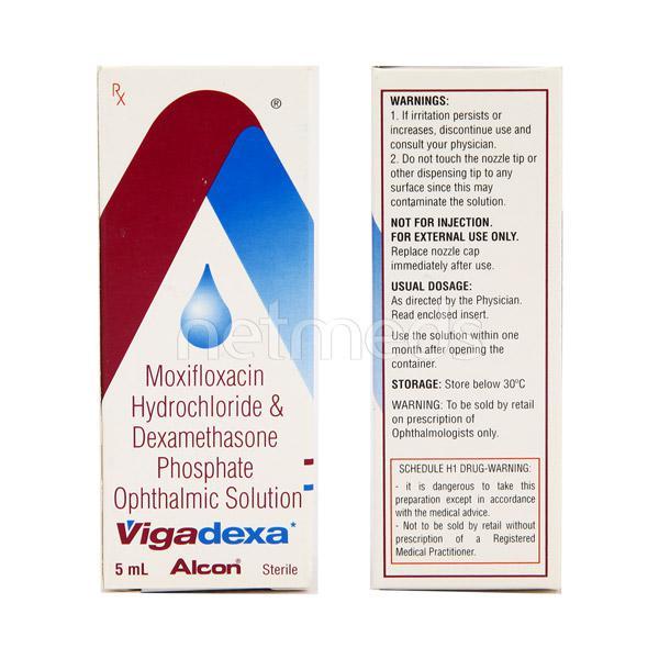 Vigadexa Eye Drops 5ml - Eye Infections-Eaa