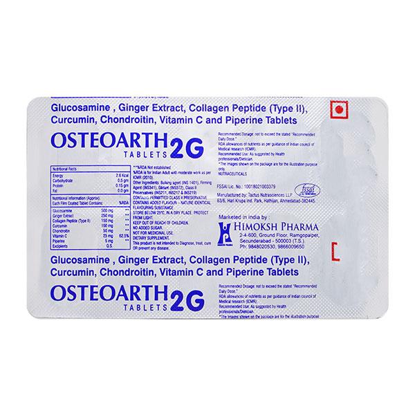 Netmeds | OSTEOARTH 2G Tablet 10's