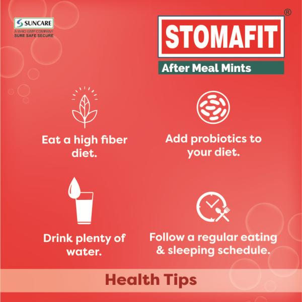 Suncare Stomafit After Meal Mints Tablet 60's - Digestive Health
