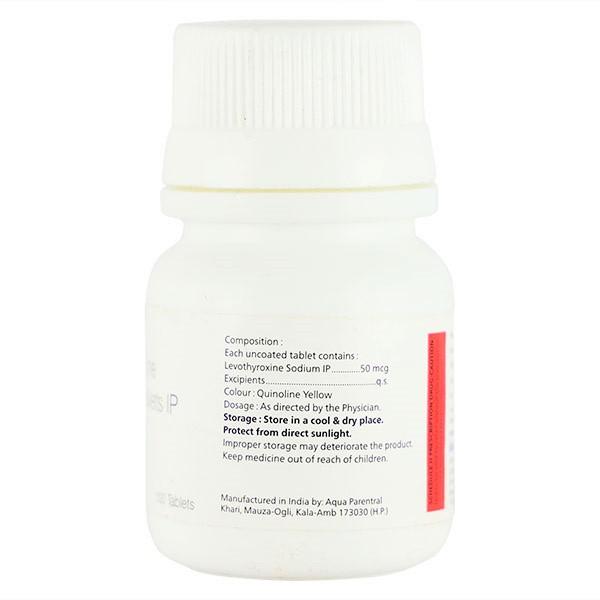 THYROTAG 50mcg Tablet 100's - Hypothyroidism