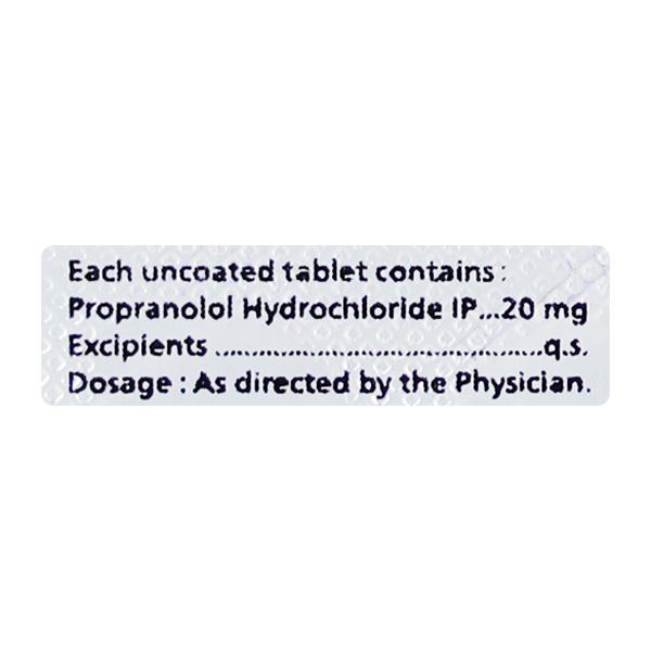 PROTAG 20 Tablet 10's - Hypertension-Bet