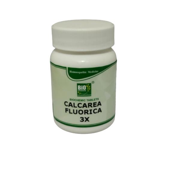 Bio-India's Biochemic Tablet - Calcarea Fluorica 3X 25 gm - Speciality Medicine
